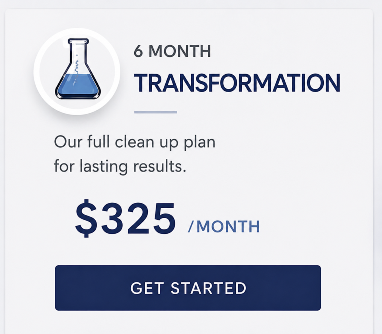 6 Month Transformation