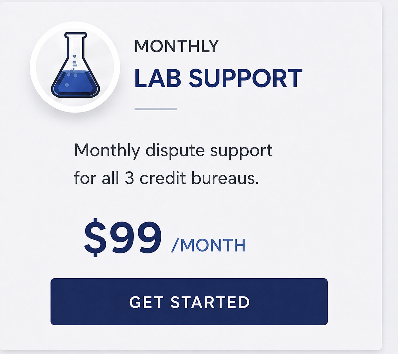 Monthly Lab Support